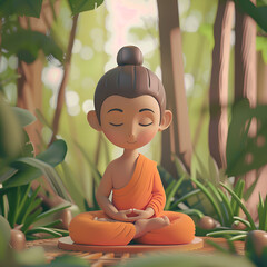 Poster - meditation, inner peace