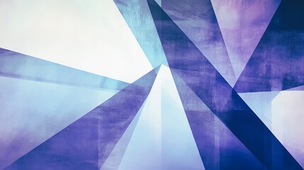 Wall Mural - An abstract design featuring geometric shapes and soft colors. Ideal for modern, artistic, and digital themes.