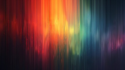 Poster - a colorful background with lines