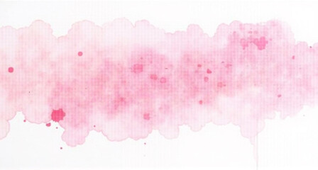 Sticker - pink watercolor background