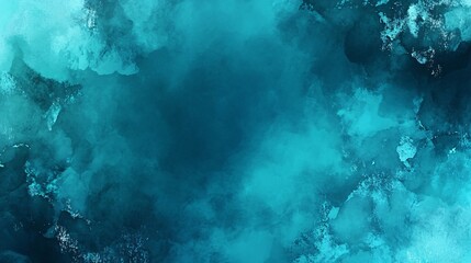 Wall Mural - abstract blue watercolor background, with a dark, light white background, dark green water pattern, 