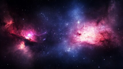 Wall Mural - Cosmic Nebula in Deep Space