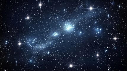 Wall Mural - Cosmic Beauty: A Stellar Landscape