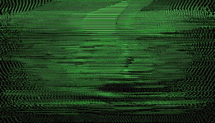 Poster - distorted green abstract background 6