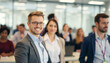 © Edwin - unfocused portrait of an office with group of business people