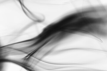 Wall Mural - close up of smoke swirl as background