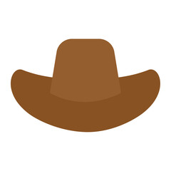 Poster - cowboy hat icon 