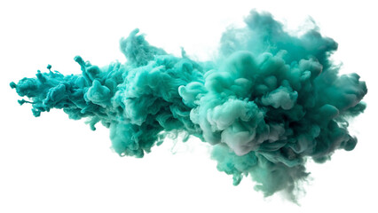 abstract blue background with smoke