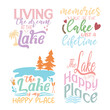 © ActualPixel - Lake Quotes Design Set
