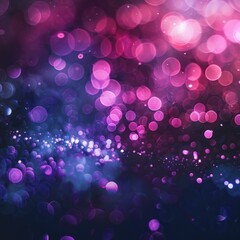 Poster - Abstract Purple and Pink Bokeh Background