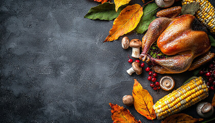 Sticker - Fresh pumpkin on rustic wooden table, autumn celebration generated by AI