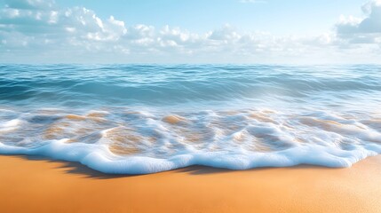 Wall Mural - waves on the beach