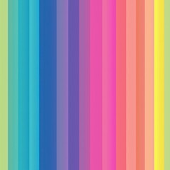 Wall Mural - rainbow stripes illustration on a seamless background