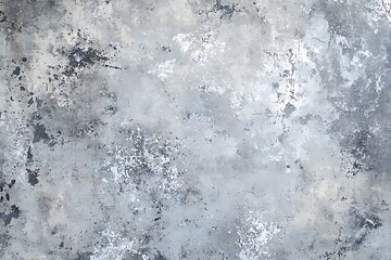 Wall Mural - Distressed grey and white textured background.