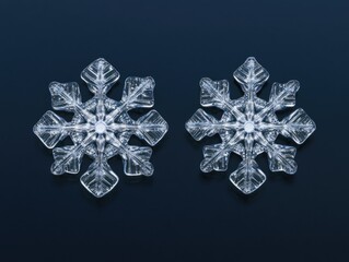 Sticker - Snowflake Pair