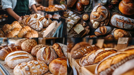 Canvas Print - bread