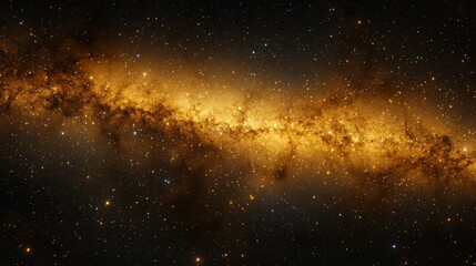 Wall Mural - Milky Way Galaxy with Stars.