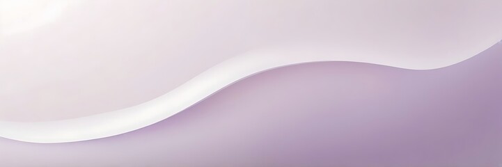 Wall Mural - White wave on light purple background, suitable for abstract backgrounds, digital design projects, trendy social media posts, and artistic presentations.