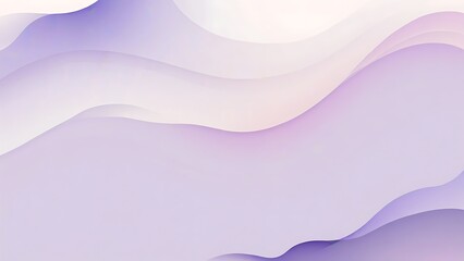 Wall Mural - White wave on light purple background, suitable for abstract backgrounds, digital design projects, trendy social media posts, and artistic presentations.