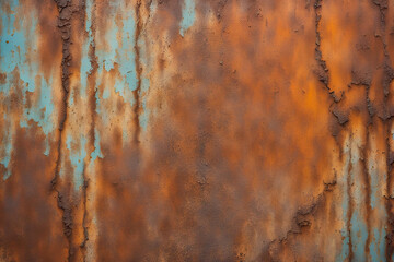 Abstract rusty metal texture background, Close up & Macro shot, Grey painted colour, Industrial material