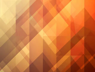 Wall Mural - A flat gradient background with an orange and bright shapes