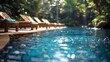 © Thares2020 - Serene Luxury Resort Pool with Vibrant Tropical Paradise Ambiance