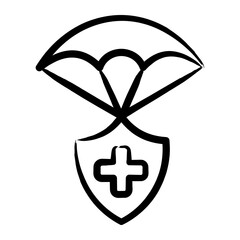 Sticker - Disaster Relief Icon