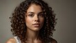 © Василь Тігай - Natural Beauty Portrait with Curly Hair