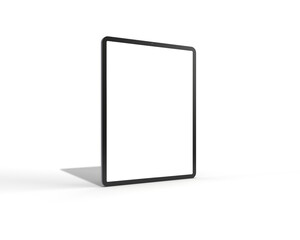 tablet mockup isolated on white