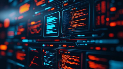 SEO keyword cloud, digital tools, holographic interface, futuristic tech design