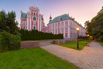 Wall Mural - Fryderyk Chopin City Park in Poznan early in the morning