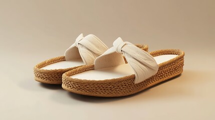 3D Fashion Icon of Espadrilles
