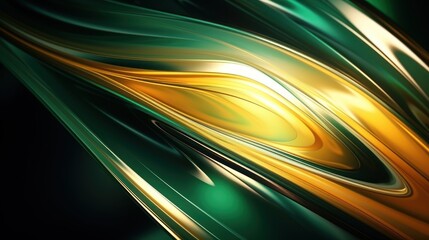 Abstract waves of flowing colors, liquid background.