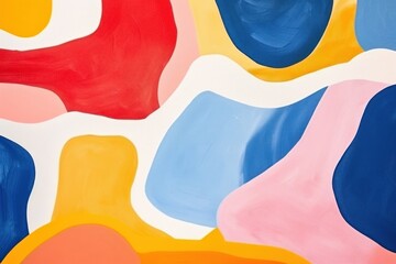 Sticker - Colorful backgrounds abstract painting.