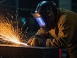 © dapra01 - close-up photo of a worker in the welding process