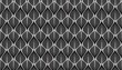 © Bonita - Seamless pattern background. Abstract and Classical concept. Geometric creative design stylish theme. Illustration . Black and white color. Leaf shape for Nature and Environment day