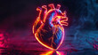 © esta - Neon heart beating
