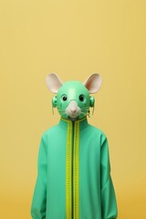 Poster - Whimsical mouse costume portrait