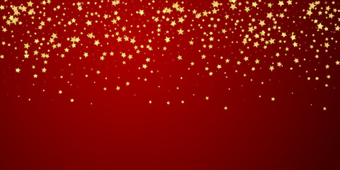 Magic stars vector overlay.  Gold stars scattered