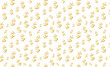 © uzairaliengg@gmail.c - 3D Dollar sign gold seamless vector editable pattern background.Money sign vector pattern background