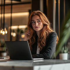 Wall Mural - business woman