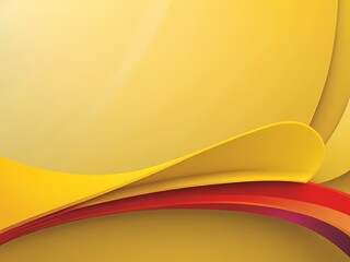 Wall Mural - A dynamic background blending yellow and purple hues, characterized by an elegant curved