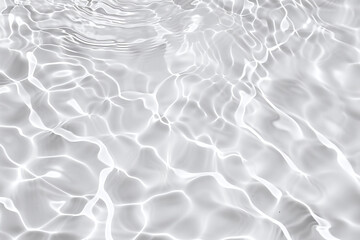 White transparent water shadow surface texture background