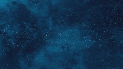 Wall Mural - blue nebulae star space