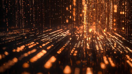 the abstract background represents programming languages with stock technology using digital code nu
