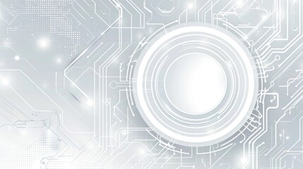 Abstract Digital Circuitry Background
