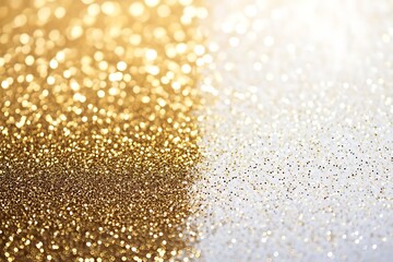 Abstract gold shiny Sparkling Lights Festive background with texture for celebration, banner, party