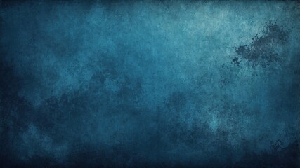 Wall Mural - Abstract Grunge Texture with Blue Black Tones