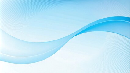Wall Mural - blue curve background,generative ai