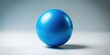 © lapeepon - Blue ball on the floor, blue, ball, floor, object, round, sphere, toy, play, bounce, shiny, vibrant, colorful